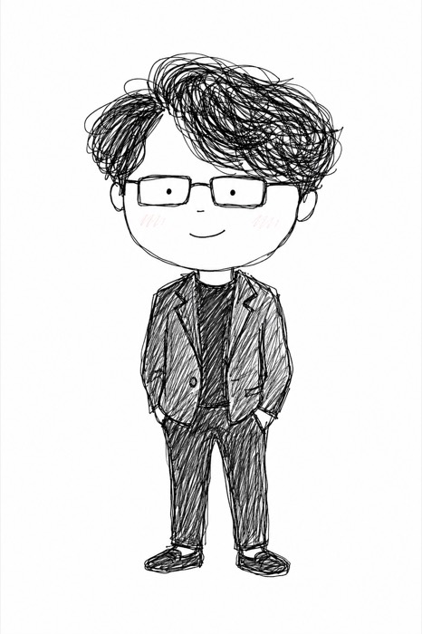 초등학생 볼펜 낙서 스타일 예시