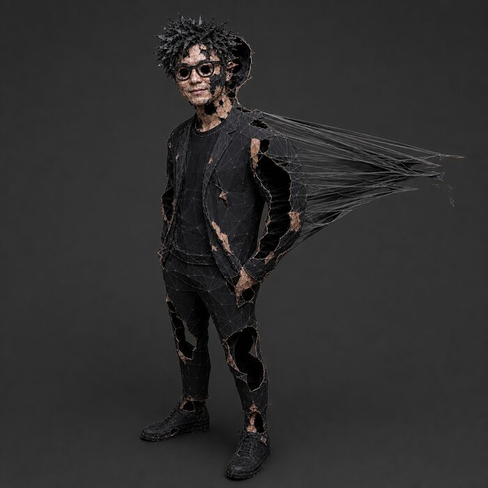 3D 스캔 실패 메시 스타일 예시