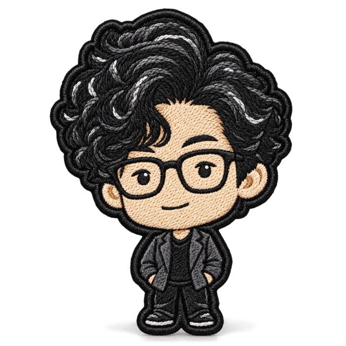 자수 와펜 스타일 예시
