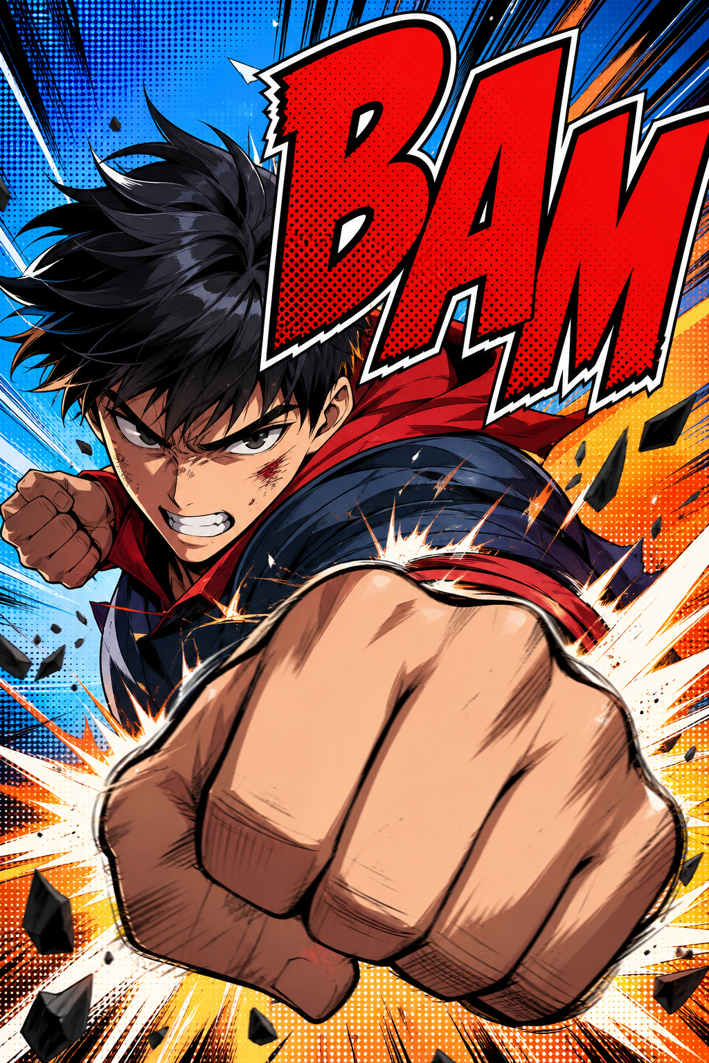 영어 의성어 'BAM' 성공