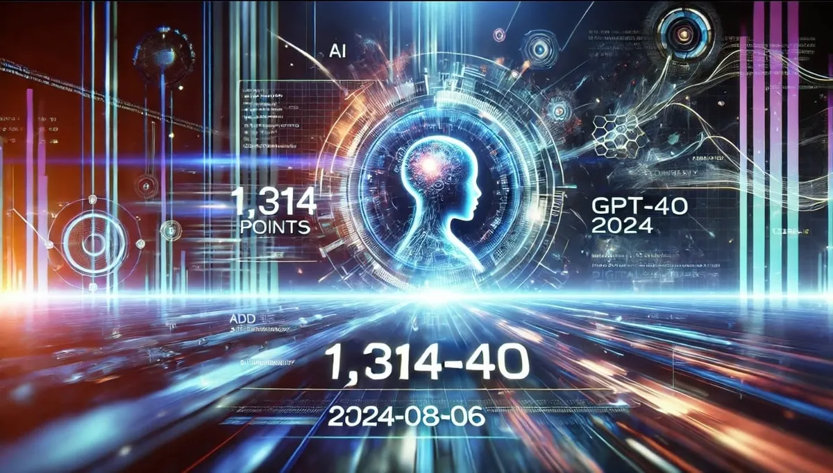 GPT-4o 2024-08-06 업데이트 안내 화면
