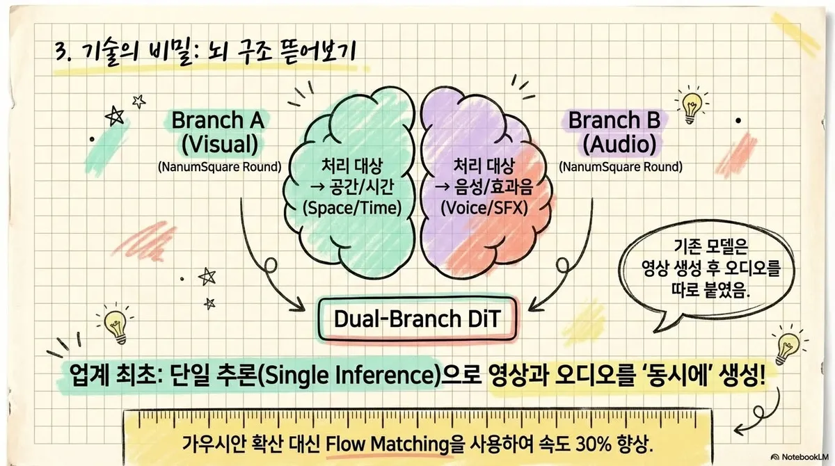 수묵화 스타일로 생성된 NotebookLM 슬라이드