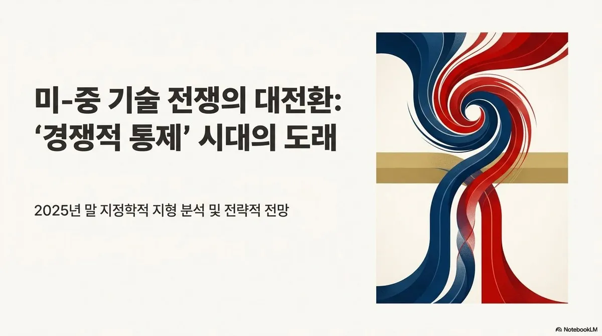 미-중 기술 전쟁의 전환 슬라이드
