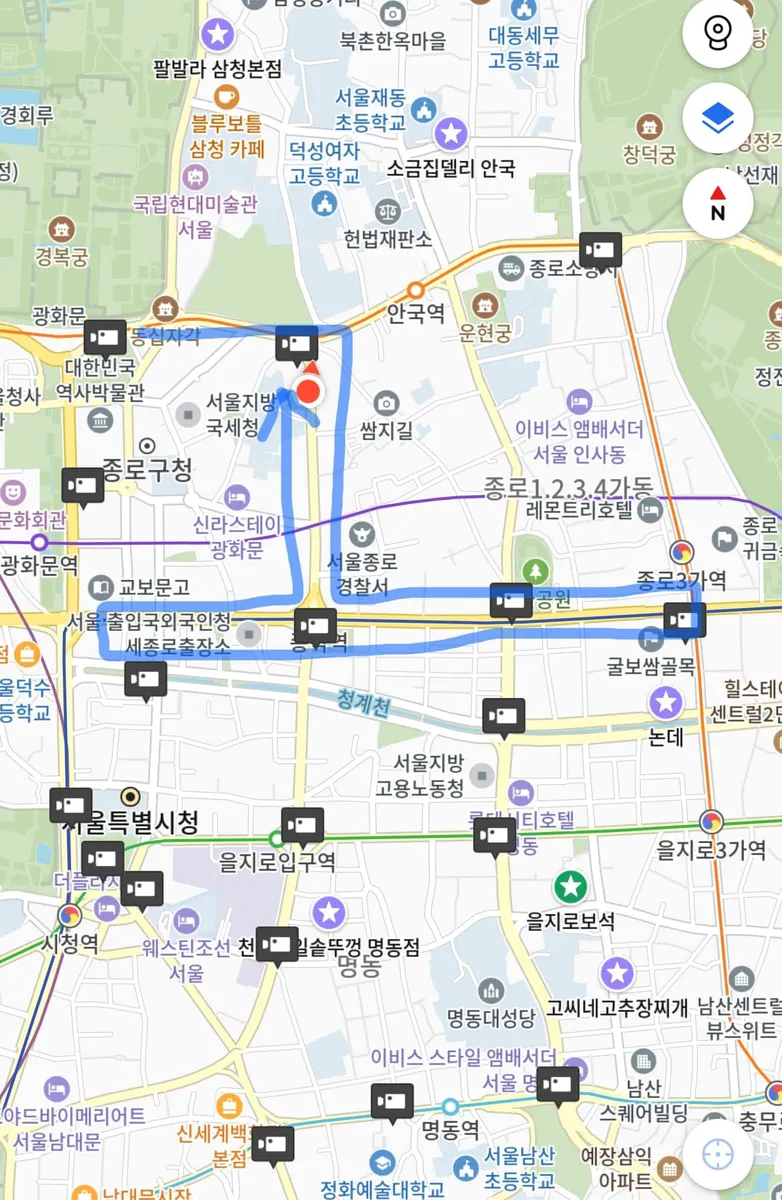 3월 말 집회 현장