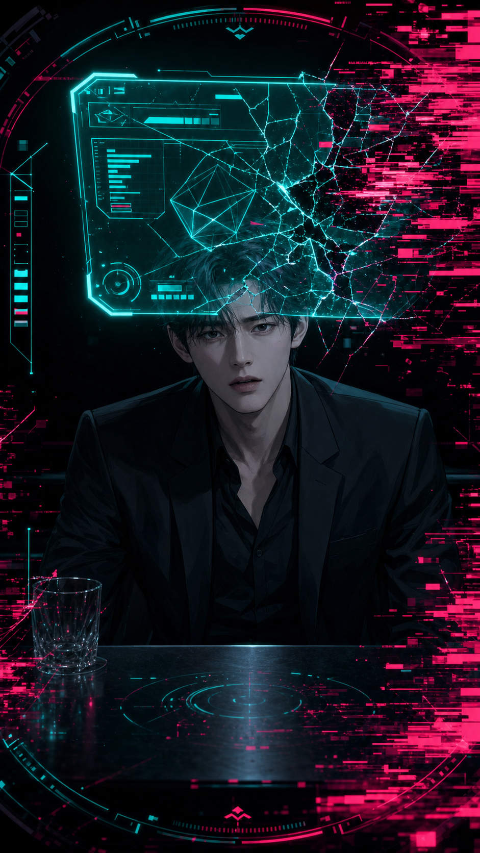 윤세아 시점 도현 정보가 글리치로 깨짐