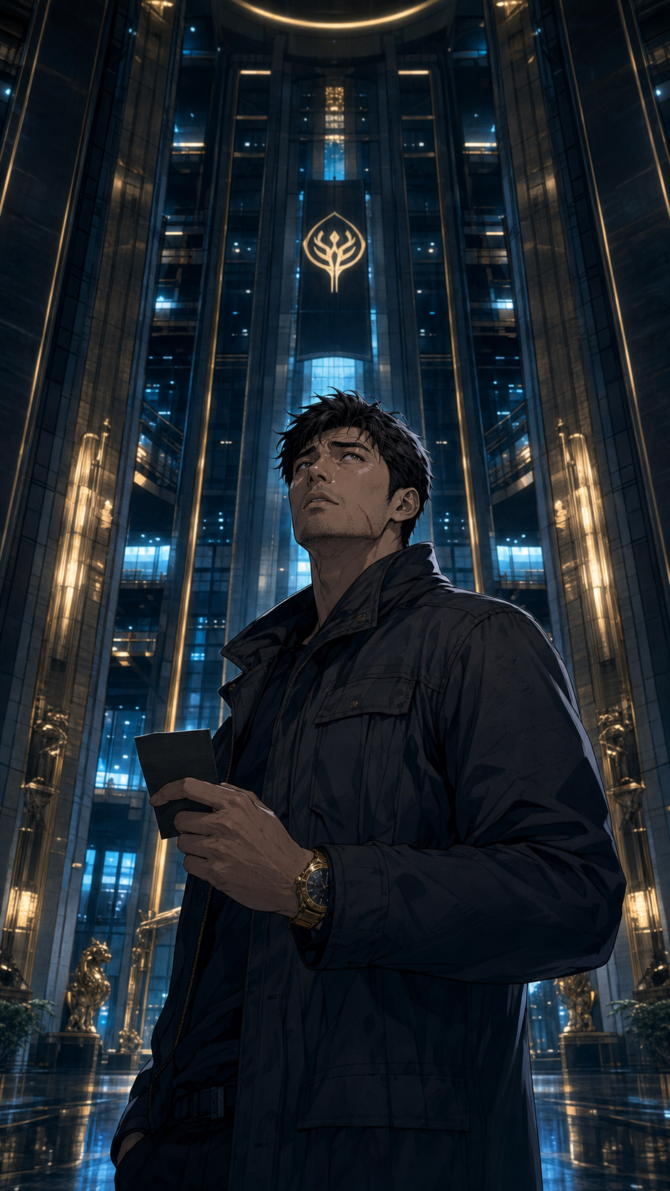박재준 로비 도착 망설임