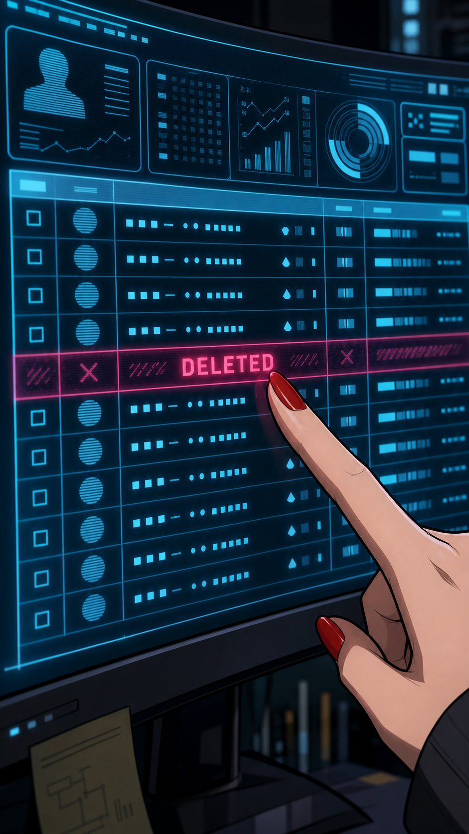 DELETED 코드 발견
