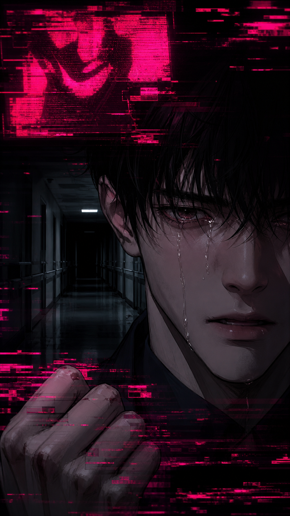 도현 복도 글리치