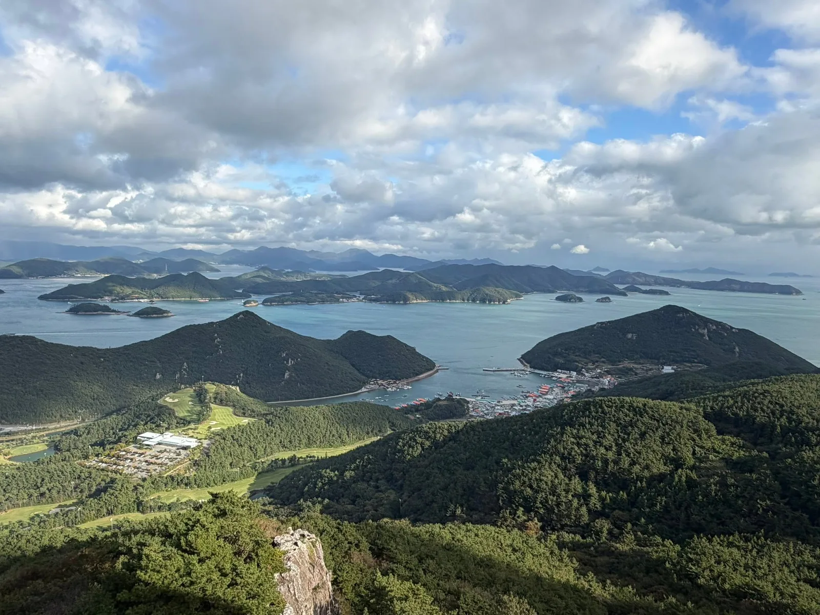 미륵산 정상에서 본 한산도 앞바다 첨부 사진 2