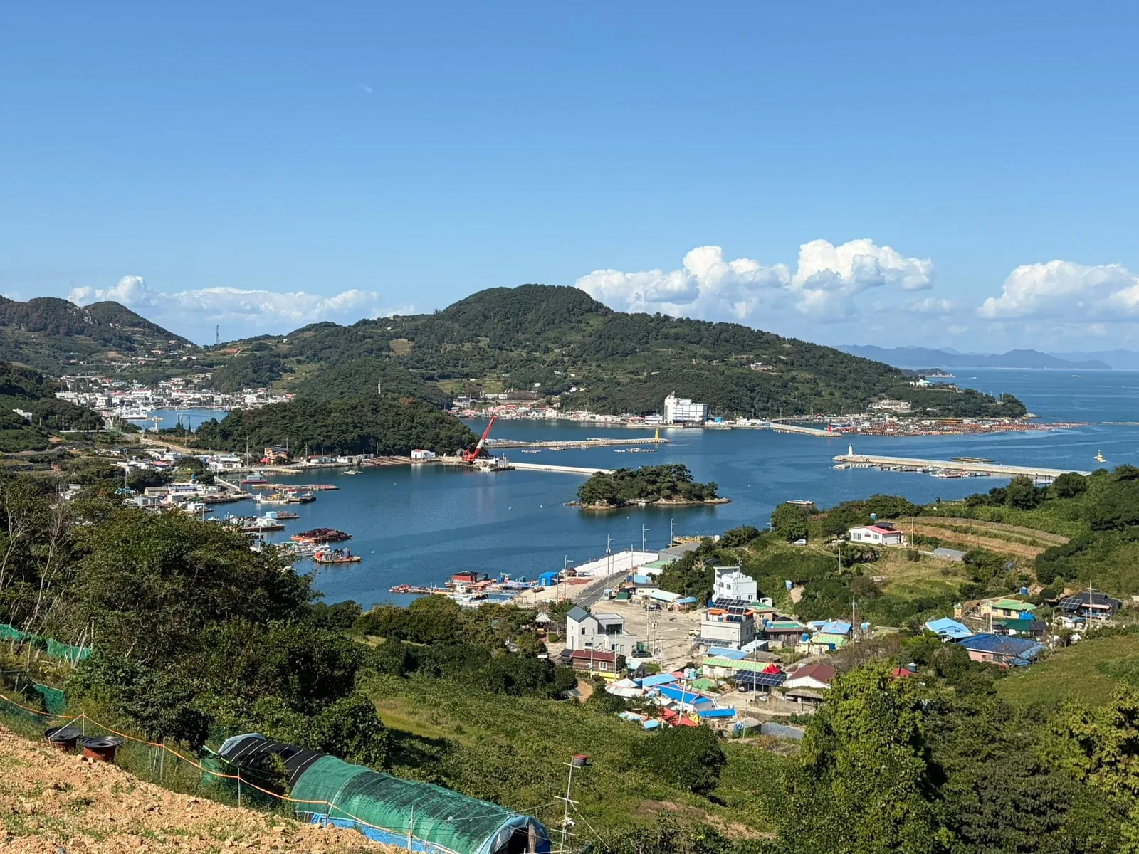 욕지도의 바닷가와 출렁다리 첨부 사진 2