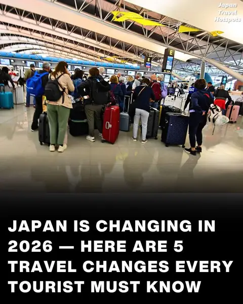 2026년 일본 여행의 규칙이 바뀐다 게시물에 첨부된 사진