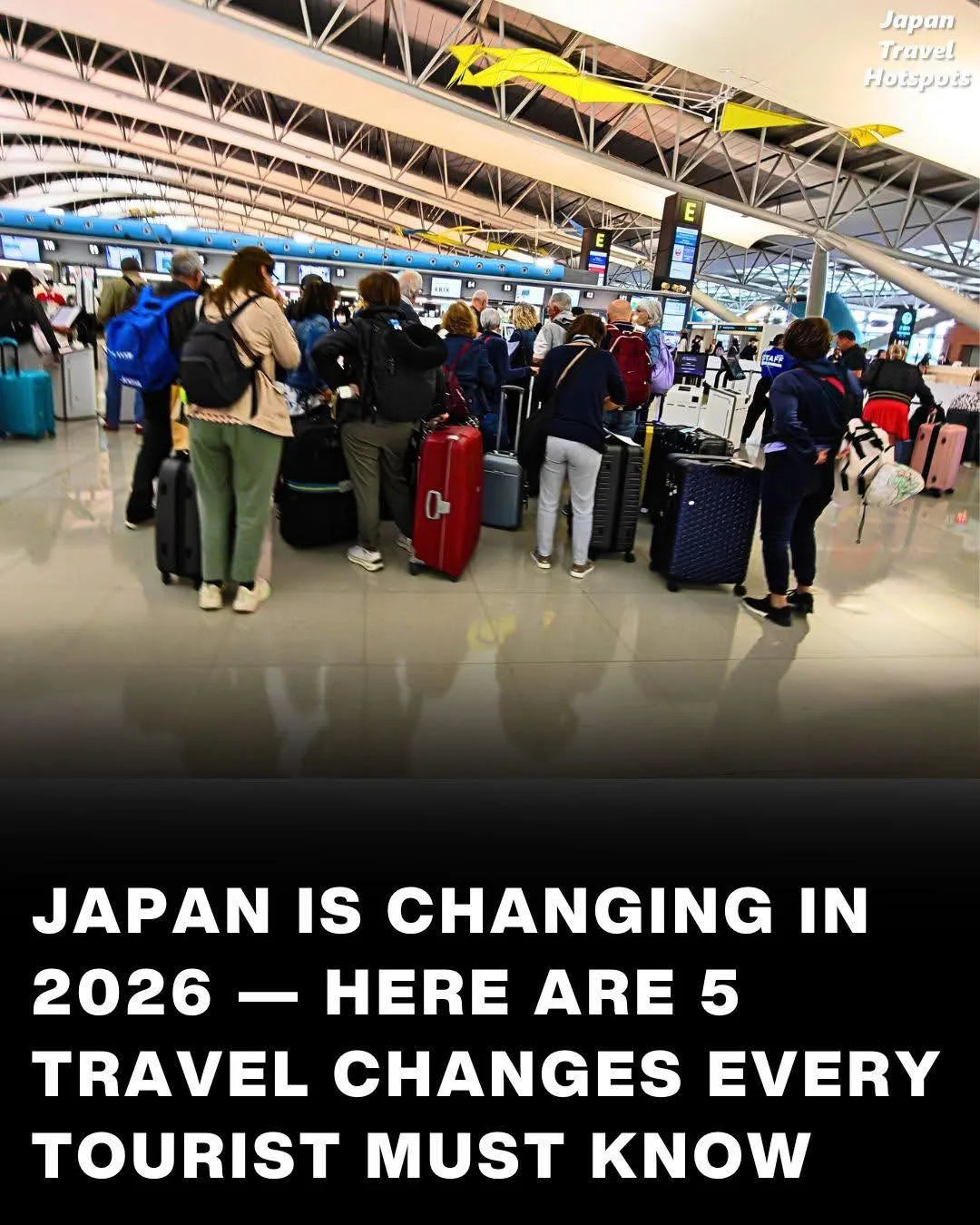 2026년 일본 여행의 규칙이 바뀐다 게시물에 첨부된 사진