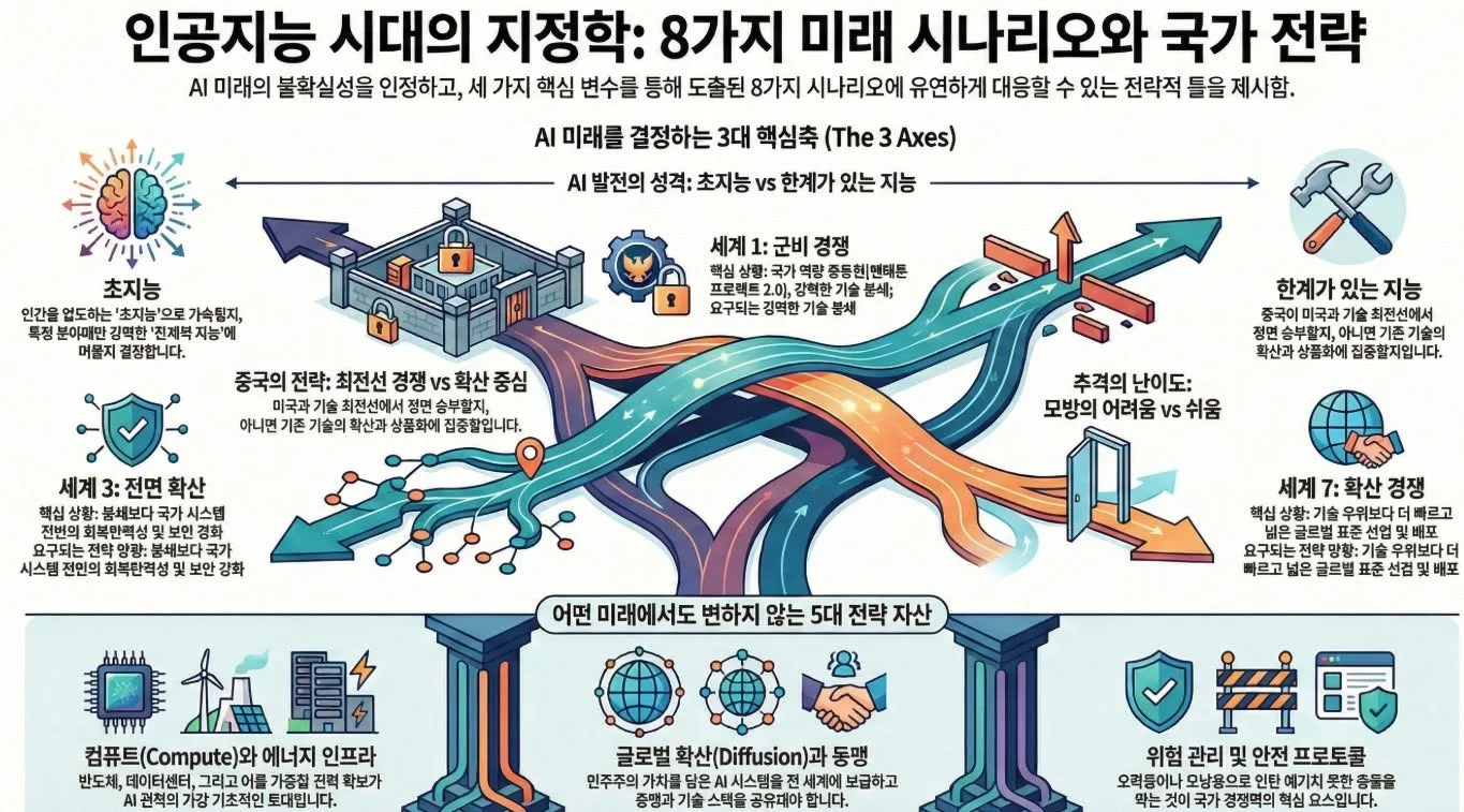 AI 시대의 지정학은 예측이 아니라 대비다 게시물에 첨부된 사진