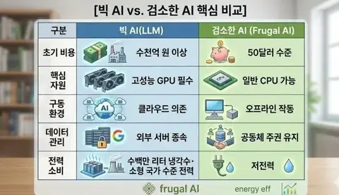 ‘검소한 AI’의 지정학과 소버린 AI의 재구성 게시물에 첨부된 사진