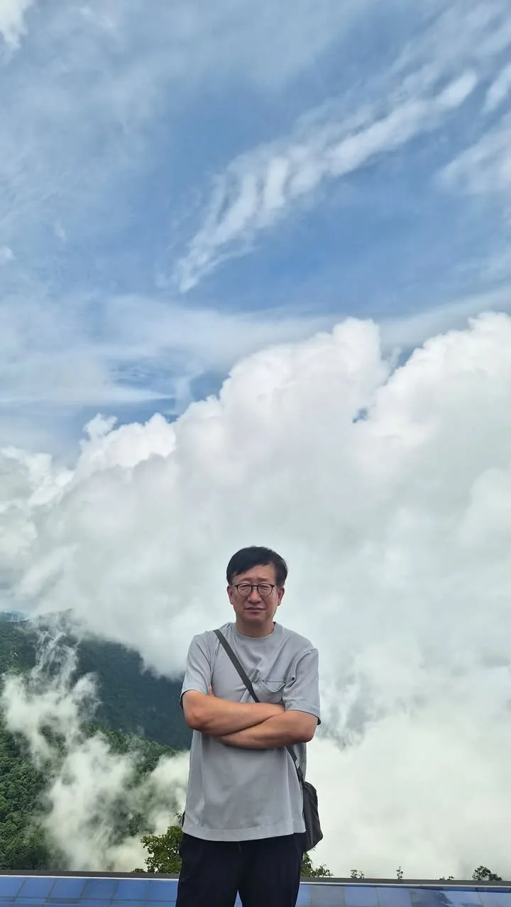 하산 직전, 구름이 걷히고 비와호가 나타났다 첨부 사진 3