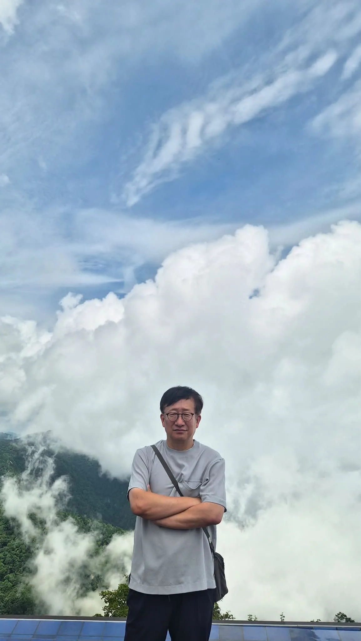 하산 직전, 구름이 걷히고 비와호가 나타났다 첨부 사진 4